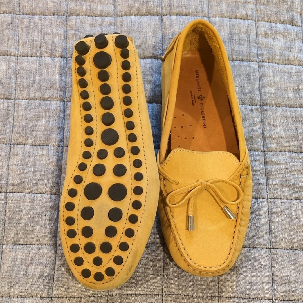 Mercanti Fiorentini Yellow Loafers